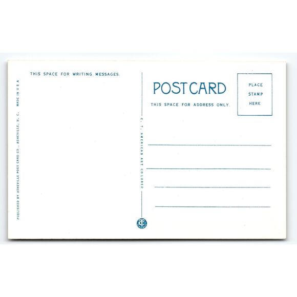 Vintage Linen Postcard William Mason Memorial Hospital Murray KY - Picture 2 of 2